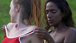 its time for cappuccino interracial lesbian sex with two teen 18+ies, but i said cappucino wrong.