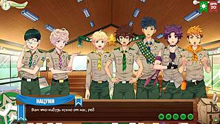 back in game friends camp ep 28, we chilled with natsumi’s russian voice.