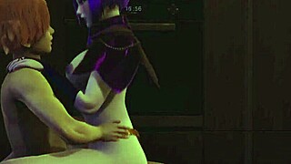 raven explores 3d uncensored hentai world