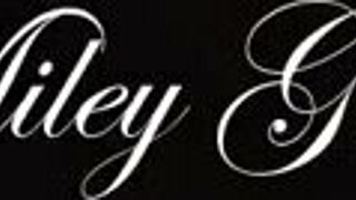 This young blonde teen rides big white cock with romantic lights around