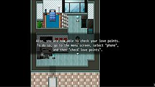 Beautiful Blonde Babe Undresses in Hentai Game Episode 4