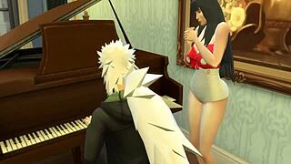 Anime Hentai Episode 4 Featuring Naruto Dragon Ball And Bleach Characters In Group Scenes