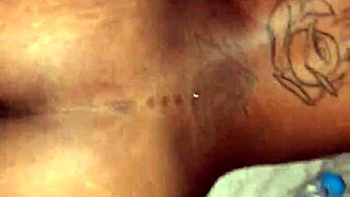 Skinny Ebony Girl Shakes Her Huge Fat Ass Wildly