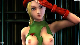 3D Girl In Red Beret Engages In Intense Hentai Sex With Cartoon Characters On Smplace Com