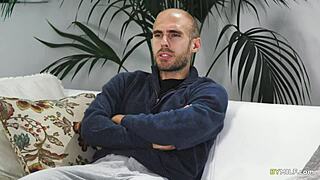 Busty stepmom Reagan Foxx sneaks quick sex with stepson.