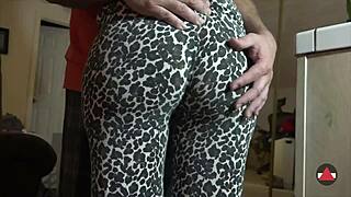 why not grab her juicy ass in tight yoga leggings right now?