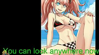 junko enoshima gets wild in danganronpa hentai