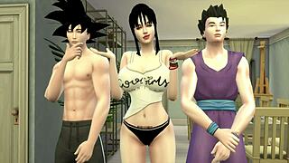 casual-narrative hentai mom chichi banged by sons in kitchen all day. anal action nonstop.