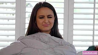 Lesbian Milf Tastes Babysitter and Her Girlfriend in Steamy Group Action