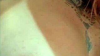 i'm this tanned redhead showing off my big tits for my friend, oops i mean sensualizing