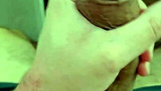 young brazilian novinho jerks off and cums hard in solo session