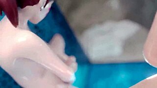 Hell Yeah! Three Animation Dickgirls Bang Asses and Cum Hard!