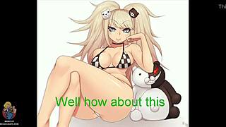 junko enoshima gets wild in danganronpa hentai