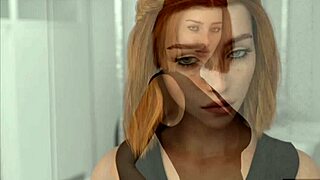 Wanna join a wild 3D cartoon hentai bang in a public bathroom?