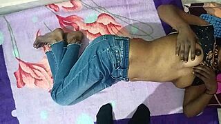 Dirty girlfriend and friend in bedroom for anal fun. Mature housewife joins in! 😏🔥