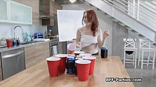 New sorority makes a wild foursome sex tape as promo. Watch these teens go hardcore in POV!