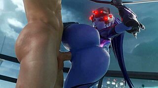 Yo, check this wild Overwatch NSFW animation clip!