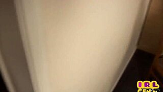 Amateur Brunette Babe Bent Over in Thong Gets Doggystyle Fuck