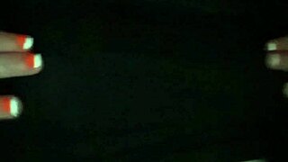 Sexy striptease with ripped clothes and oiled body