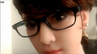 Preparing sexy asian love doll for hardcore banging