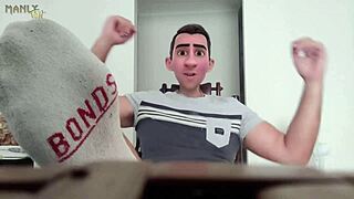 Step dad eats rubber on bad day