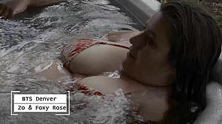 behind the scenes with zo snow and foxy rose in denver bash