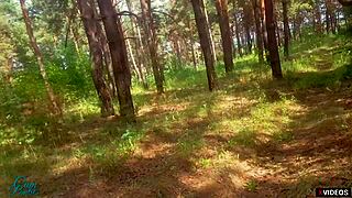 stepbrother cumming in my panties and pulling them up after outdoor fun