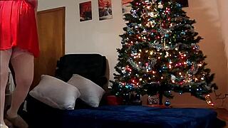I am lexie bell blowing santa with deepthroat