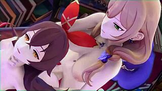 Lisa Fucking Amber Futa Genshin Impact Sound 😏