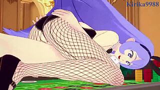 Nejire Hado and Tsuyu Asui join Izuku Midoriya in bunny girl outfits for a My Hero Academia adventure.