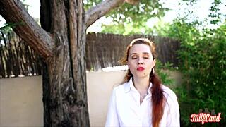 Is Kira the naughty nurse ready for some fun in lingerie?