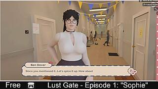 Sophie explores lust gate in episode 1