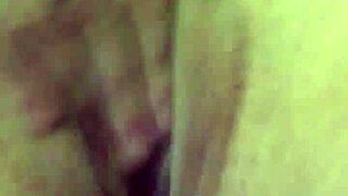 using vibrator on her dry intimate area