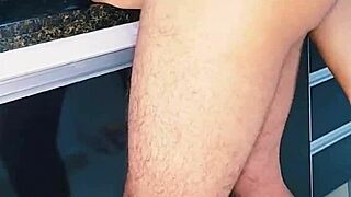 Fucking Blonde Wife On Sink And Cumming Inside!