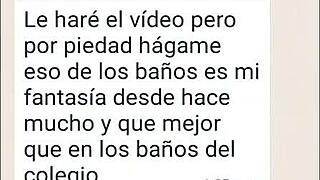 College girl begs to improve her grade, show me those big tits?