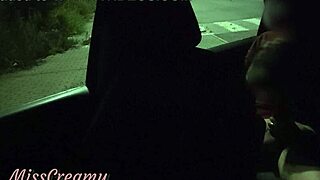 Did you catch my wife squirting and fucking a voyeur in French public parking, only to get caught by strangers?