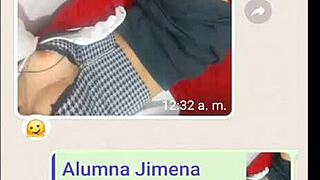 College girl begs to improve her grade, show me those big tits?