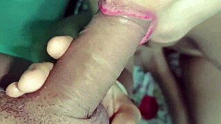 Oh baby, your beautiful pussy looks amazing during this standing fuck.