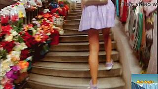 So, you're shopping without panties, Mala Dvojka, what's the deal?