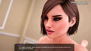 Busty masseuse Violet feels pleasure giving tit job