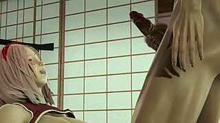 Did I just make Sakura suck in 3D hentai?