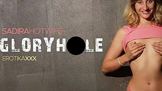 sadira howife explores a gloryhole at boate lux in cachoeirinha