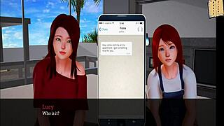 i got a new family in this cartoon series, redhead characters everywhere.