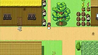 Minako plays the English hentai game part 5.