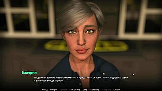 3D animated game with hot blondes and big nipples