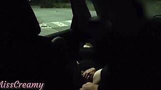Did you catch my wife squirting and fucking a voyeur in French public parking, only to get caught by strangers?