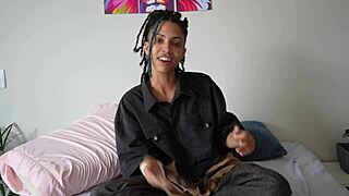 yo, this cute young couple with pigtails got wild after a photoshoot kiss!