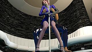 Beauty Officer Gets Hard Fuck In 3D Animation 288