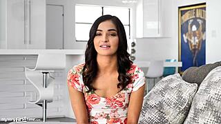 After my first scene, I can't get enough of that cum on my face