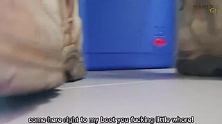 Step dad eats rubber on bad day